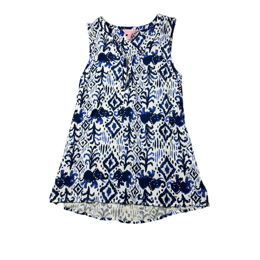 Lilly Pulitzer Larissah Top‎ Sz XS Sleeveless